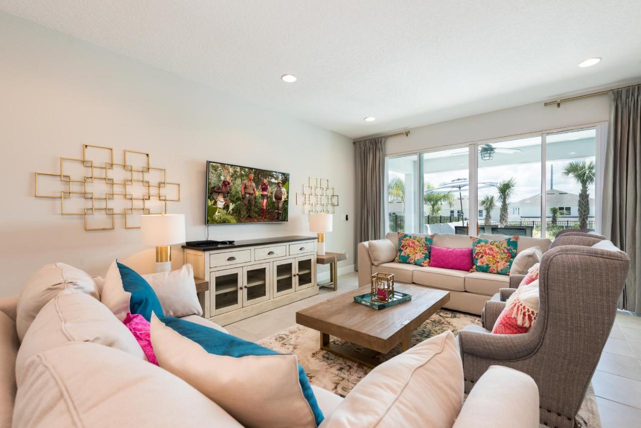 Vibrant Home By Rentyl Near Disney With Private Pool, Foosball Table & Resort Amenities - 7418M Orlando Exterior photo